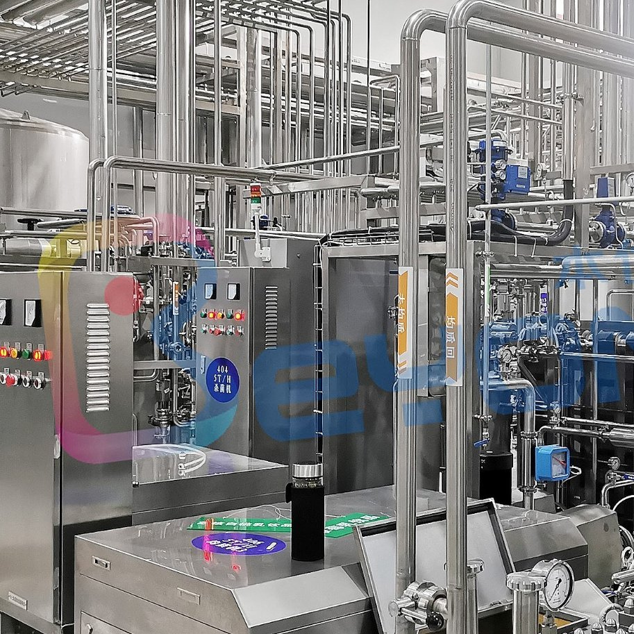 Modern dairy processing line